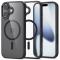 Tech-Protect Tech-Protect iPhone 17 Skal MagSafe MagMat Matt Svart/Transparent - Teknikhallen.se