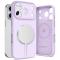 Tech-Protect Tech-Protect iPhone 17 Pro Skal MagSafe Silicone Mauve - Teknikhallen.se