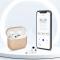 Tech-Protect Tech-Protect AirPods 4 Skal Silikon Cafe Latte - Teknikhallen.se