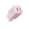 Tech-Protect Tech-Protect 33W Väggladdare PD QC USB-C / USB-A Baby Pink - Teknikhallen.se