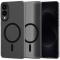 Tech-Protect Tech-Protect Galaxy S25 Edge Skal MagSafe MagSlim Matt Svart - Teknikhallen.se