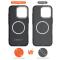 Tech-Protect Tech-Protect iPhone 16 Pro Skal MagSafe ION Carbon Svart - Teknikhallen.se