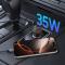 Tech-Protect Tech-Protect 35W PD QC USB-C / USB-A Billddare Svart - Teknikhallen.se