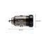 Tech-Protect Tech-Protect 30W PD QC Billaddare USB-C / USB-A Svart - Teknikhallen.se