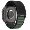 Spigen Spigen Apple Watch 42/44/45/46/49 mm Armband Svart/Grön - Teknikhallen.se