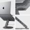Spigen Spigen Universalt Laptop Stativ Med USB Hub Space Grey - Teknikhallen.se