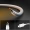 Spigen Spigen 1m 60W USB-C - USB-C Kabel Essential Vit - Teknikhallen.se