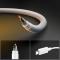 Spigen Spigen 2m 60W USB-C - USB-C Kabel Essential Vit - Teknikhallen.se