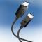 Spigen Spigen 2m 60W USB-C - USB-C Kabel Essential Svart - Teknikhallen.se