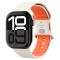 Spigen Spigen Apple Watch 42/44/45/46/49 mm Armband Nano Pop Orange Beige - Teknikhallen.se