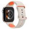 Spigen Spigen Apple Watch 42/41/40/38 mm Armband Nano Pop Orange Beige - Teknikhallen.se