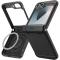 Spigen Spigen Galaxy Z Flip 7 FE / 6 Skal MagSafe Tough Armor Pro Svart - Teknikhallen.se
