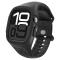 Spigen Spigen Apple Watch 11 / 10 46 mm Skal/Armband Liquid Air Matt Svart - Teknikhallen.se