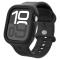 Spigen Spigen Apple Watch 11 / 10 42 mm Skal/Armband Vault Pro Matt Svart - Teknikhallen.se