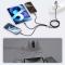 Tech-Protect Tech-Protect 1.2m 3in1 USB-C/Lightning/Micro USB Kabel Iron Grey - Teknikhallen.se