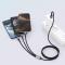 Tech-Protect Tech-Protect 1.2m 3in1 USB-C/Lightning/Micro USB Kabel Iron Grey - Teknikhallen.se