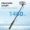 Tech-Protect Tech-Protect 146 cm Bluetooth Selfiestick Tripod Svart - Teknikhallen.se