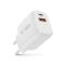Tech-Protect Tech-Protect 30W Väggladdare PD QC3.0 USB-C / USB-A Vit - Teknikhallen.se