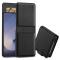 Tech-Protect Tech-Protect Galaxy Z Flip 7 FE / Flip 6 Fodral Läder Svart - Teknikhallen.se