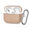 Tech-Protect Tech-Protect AirPods Pro 3 Skal Silikon Hook Caffe Latte - Teknikhallen.se