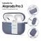 Tech-Protect Tech-Protect AirPods Pro 3 Skal Silikon Hook Baby Blue - Teknikhallen.se