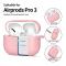 Tech-Protect Tech-Protect AirPods Pro 3 Skal Silikon Hook Dusty Pink - Teknikhallen.se
