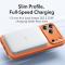 ESR ESR iPhone 17 Pro Max Skal MagSafe Classic Hybrid Frosted Orange - Teknikhallen.se