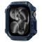 Spigen Spigen Apple Watch 11/10 42 mm Skal Rugged Armor Navy Blue - Teknikhallen.se