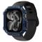 Spigen Spigen Apple Watch 11/10 42 mm Skal Rugged Armor Navy Blue - Teknikhallen.se