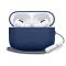 Tech-Protect Tech-Protect AirPods Pro 3 Skal Silicone Navy Blue - Teknikhallen.se