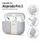 Tech-Protect Tech-Protect AirPods Pro 3 Skal Silicone Crayon Grey - Teknikhallen.se