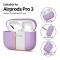 Tech-Protect Tech-Protect AirPods Pro 3 Skal Silicone Lavender - Teknikhallen.se