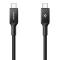 Spigen Spigen 1.5m 100W USB-C - USB-C Kabel Svart - Teknikhallen.se