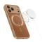 Tech-Protect Tech-Protect iPhone 17 Pro Skal MagSafe BasicMag Matte Brown - Teknikhallen.se
