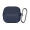 Tech-Protect Tech-Protect Galaxy Buds 4 / 4 Pro Skal Silikon Hook Navy Blue - Teknikhallen.se