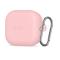 Tech-Protect Tech-Protect Galaxy Buds 4 / 4 Pro Skal Silikon Hook Dusty Pink - Teknikhallen.se
