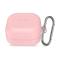 Tech-Protect Tech-Protect Galaxy Buds 4 / 4 Pro Skal Silikon Hook Dusty Pink - Teknikhallen.se
