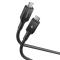 Spigen Spigen 2m 100W USB-C - USB-C Kabel Essential Svart - Teknikhallen.se
