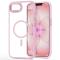 Tech-Protect Tech-Protect iPhone 17e/16e Skal MagSafe MagMat Rosa/Transparent - Teknikhallen.se