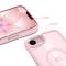 Tech-Protect Tech-Protect iPhone 17e/16e Skal MagSafe MagMat Rosa/Transparent - Teknikhallen.se