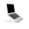 DESIRE2 DESIRE2 Foldable Laptop Stand X shaped Aluminium Silver - Teknikhallen.se