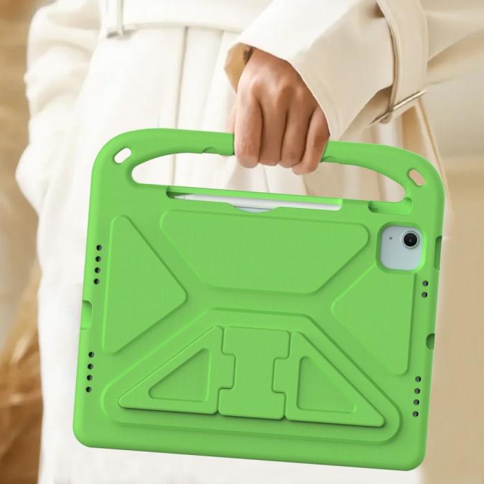 Bild 6,  iPad Pro 11 2025/2024/Air 11 2026-2024 Skal EVA Kickstand Grön - Teknikhallen.se