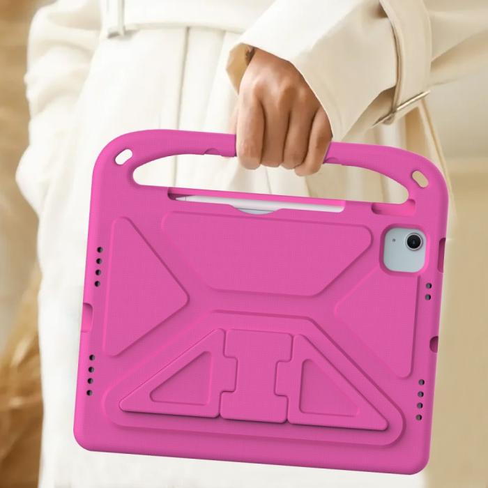 Bild 6,  iPad Pro 11 2025/2024/Air 11 2026-2024 Skal EVA Kickstand Rosa - Teknikhallen.se