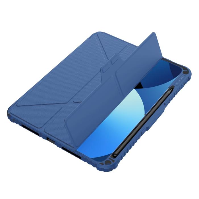 Bild 5, NILLKIN NILLKIN iPad Pro 11 2025/2024 Fodral Shockproof Bumper Mörk Blå - Teknikhallen.se