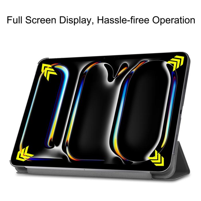 Bild 3,  iPad Pro 11 2025/2024 Fodral Tri-Fold Svart - Teknikhallen.se