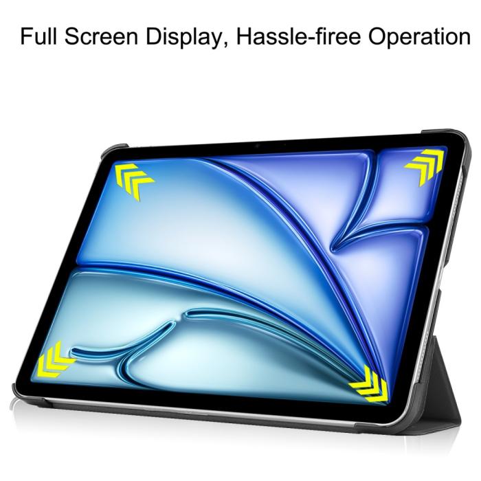 Bild 4,  iPad Air 13 2026-2024 Fodral Tri-Fold Grå - Teknikhallen.se