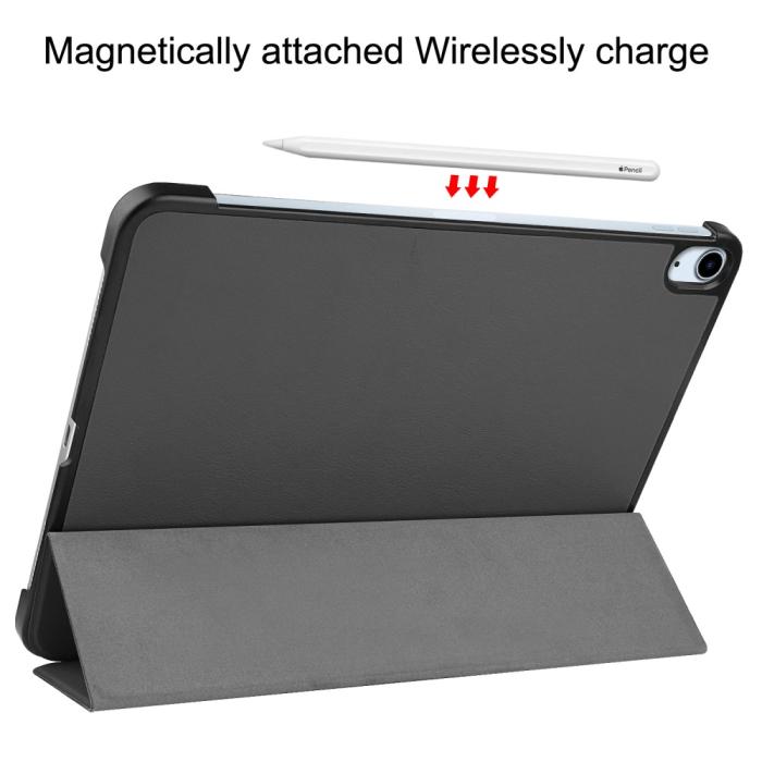 Bild 6,  iPad Air 13 2026-2024 Fodral Tri-Fold Grå - Teknikhallen.se