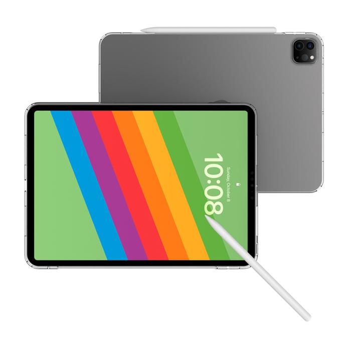 Bild 3,  iPad Pro 11 2025/2024 Skal TPU Transparent - Teknikhallen.se