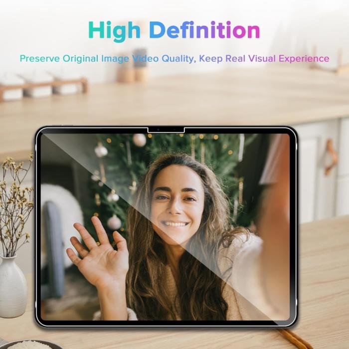 Bild 3,  iPad Pro 11 2025/2024 2-PACK Skärmskydd Härdat Glas - Teknikhallen.se
