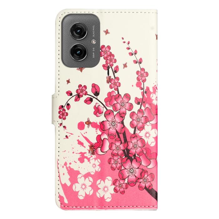 Bild 5,  Motorola Moto G55 5G Fodral Med Tryck Plommonträd - Teknikhallen.se